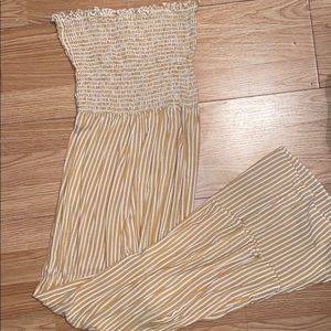 Garage Striped Jumpsuit